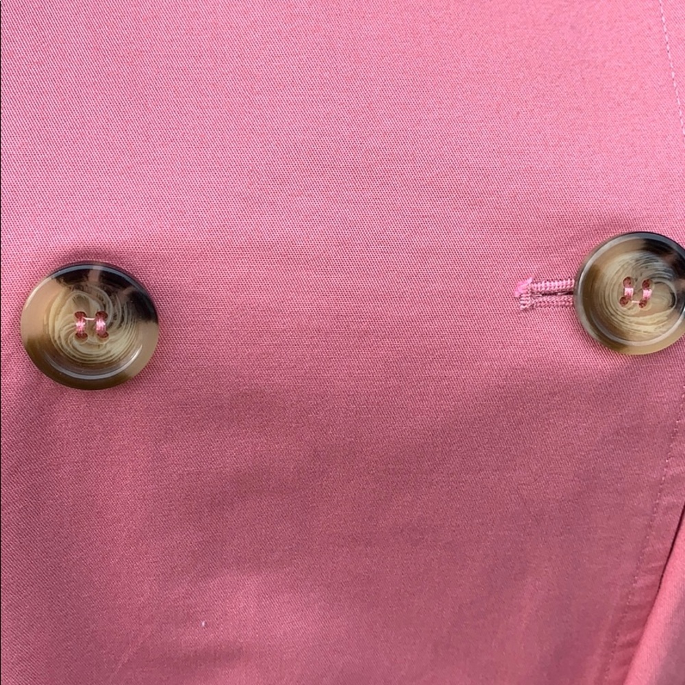 🎉2X HOST PICK🎉ROSE DOUBLE BREASTED TRENCH COAT - Picture 5 of 8